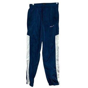 Primitive Skateboarding Mens Blue & White Polyester Track Pants S